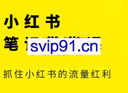 张宾·小红书笔记带货课（更新4月）