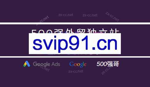 500强哥·外贸独立站规划与建站课程
