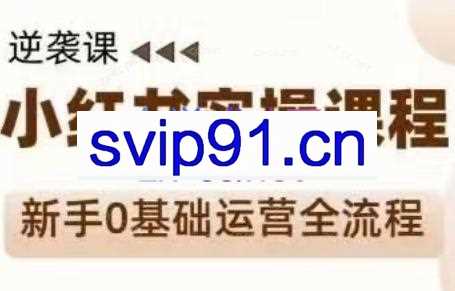 暖暖老师·小红书实操课程