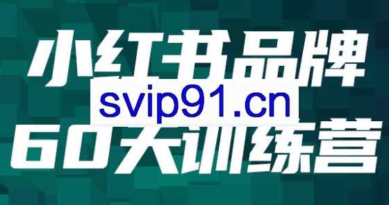 传灯计划·小红书品牌60天训练营第6期