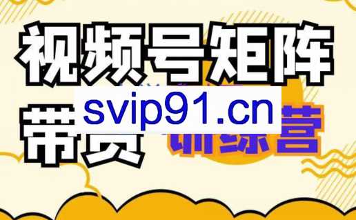 云天·视频号矩阵带货训练营，价值2000元