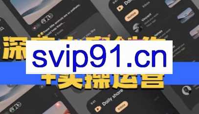 波波老师·深度差异化内容创作+个人IP实操运营