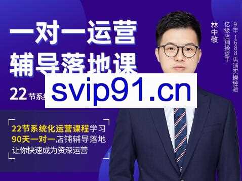 林加电商·一对一私教运营辅导落地课，价值8800元