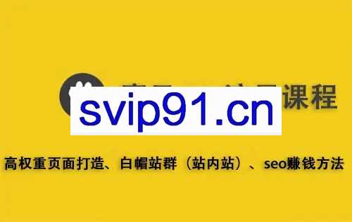 seo流量站课程(视频+思维图)