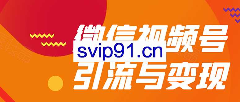 贺友会：微信视频号引流与变现(无水印)