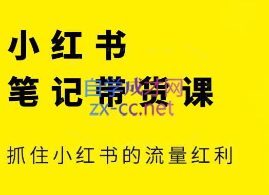 张宾·小红书笔记带货课（更新5月）