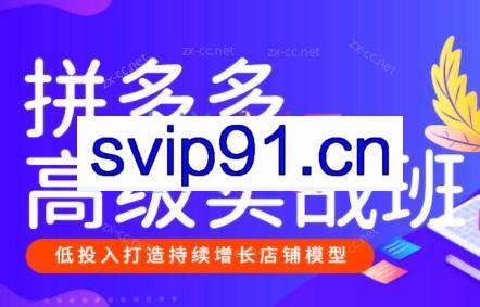美迪创客·拼多多高级实战班+开店推广班（更新6月）