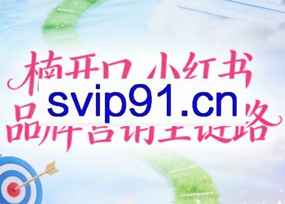 楠开口·小红书品牌营销全链路（更新12月）