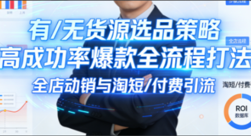 子鹏讲电商·淘宝私家班