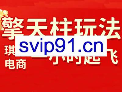 琪琪电商·拼多多擎天柱玩法（更新2026）