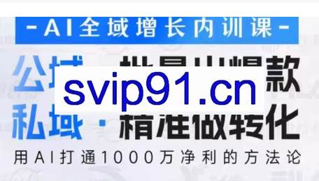 吴思晓·2026AI全域增长内训课+思维导图