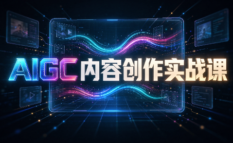 AIGC内容创作实战课